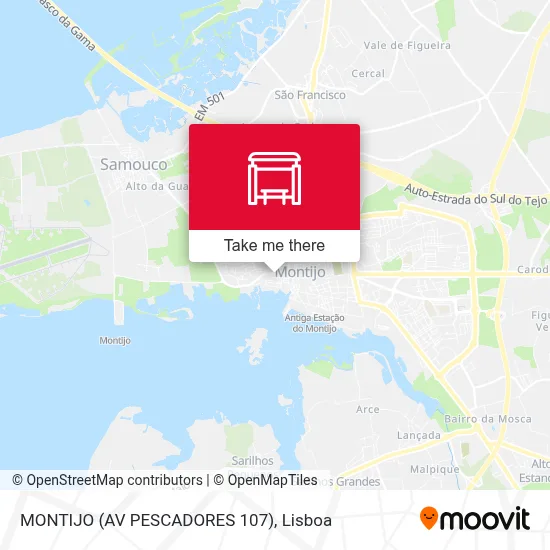 MONTIJO (AV PESCADORES 107) map