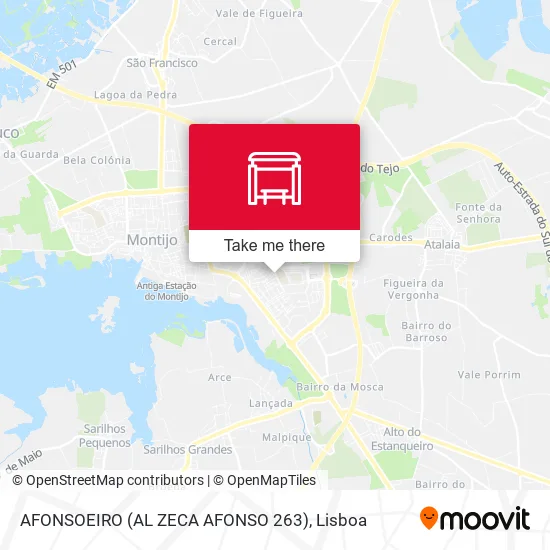AFONSOEIRO (AL ZECA AFONSO 263) map