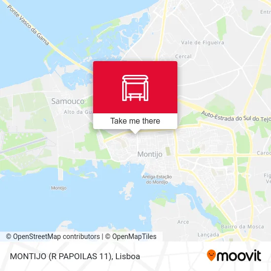 MONTIJO (R PAPOILAS 11) map