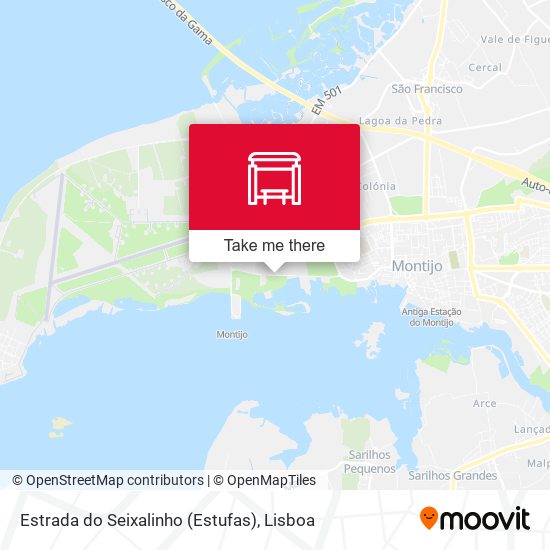 Estrada do Seixalinho (Estufas) map