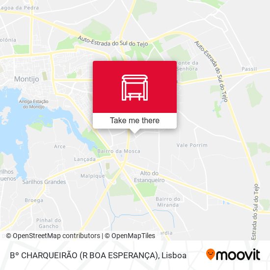 Bº CHARQUEIRÃO (R BOA ESPERANÇA) mapa