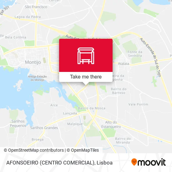 AFONSOEIRO (CENTRO COMERCIAL) map