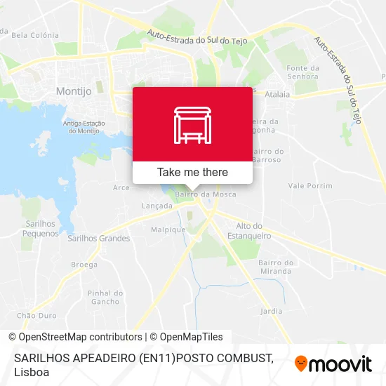 SARILHOS APEADEIRO (EN11)POSTO COMBUST map