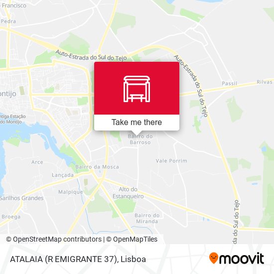 ATALAIA (R EMIGRANTE 37) mapa