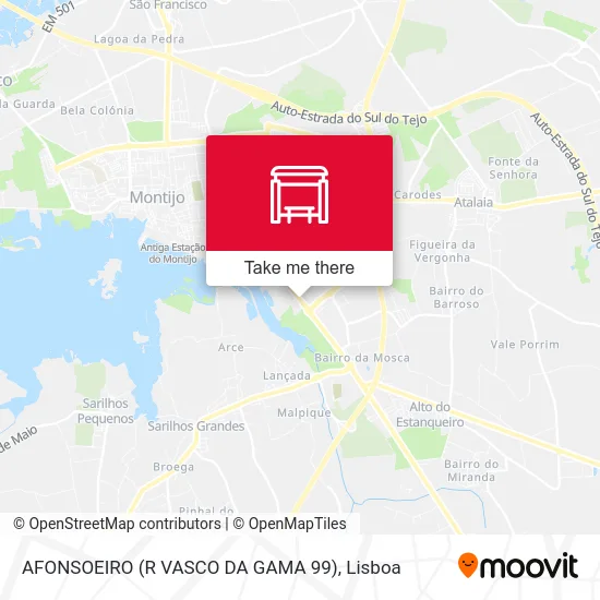 AFONSOEIRO (R VASCO DA GAMA 99) map