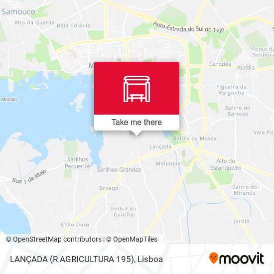 LANÇADA (R AGRICULTURA 195) map