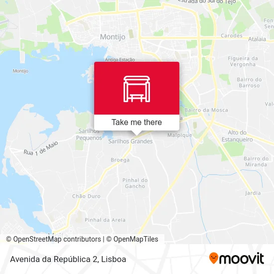 Avenida da República 2 map