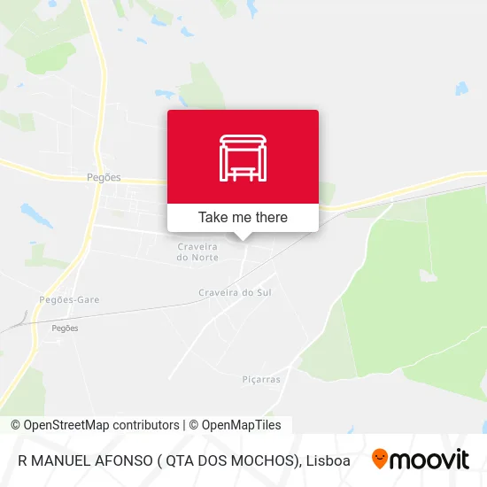 R MANUEL AFONSO ( QTA DOS MOCHOS) map