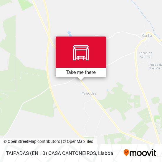 TAIPADAS (EN 10) CASA CANTONEIROS map