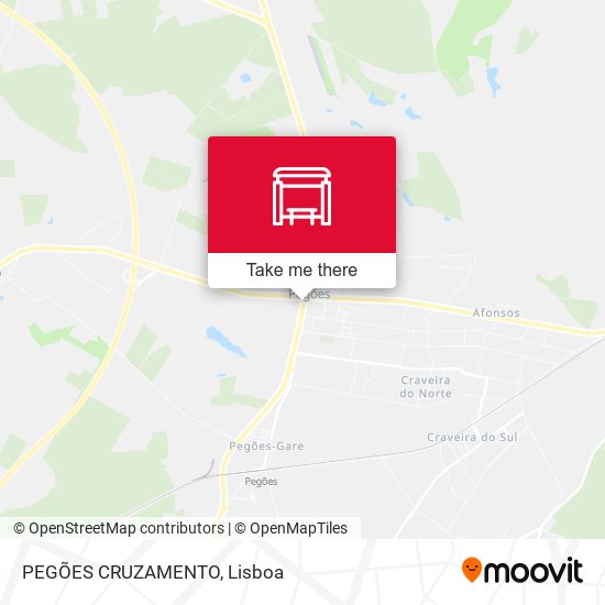 PEGÕES CRUZAMENTO mapa