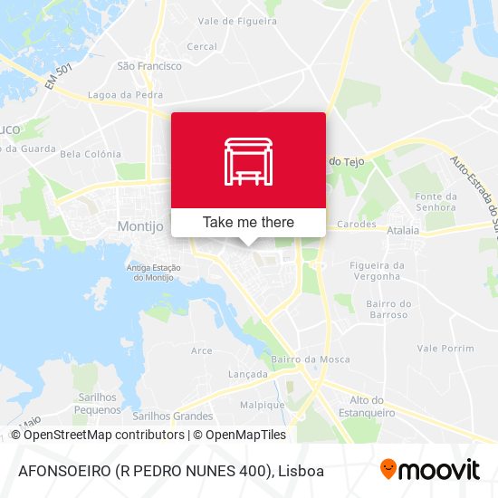 AFONSOEIRO (R PEDRO NUNES 400) mapa
