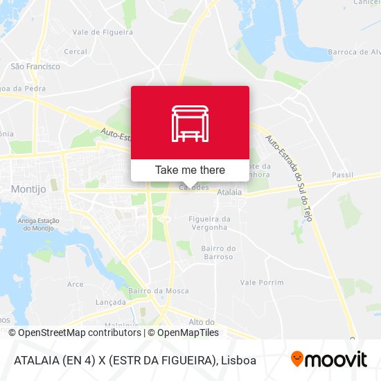 ATALAIA (EN 4) X (ESTR DA FIGUEIRA) map