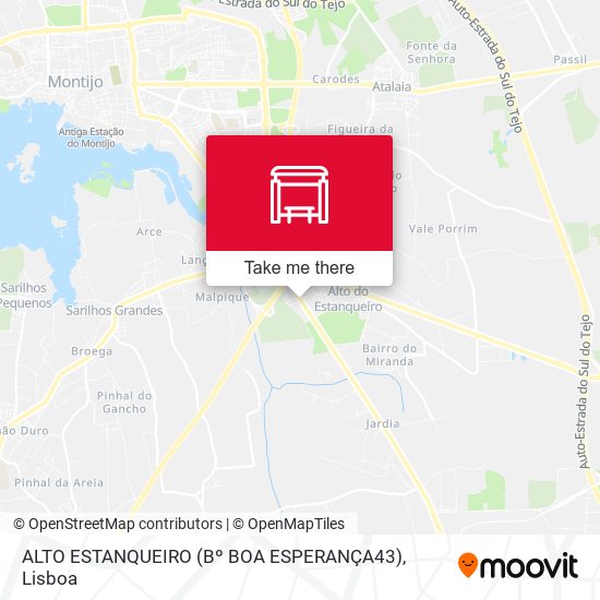 ALTO ESTANQUEIRO (Bº BOA ESPERANÇA43) map