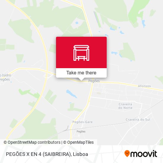 PEGÕES X EN 4 (SAIBREIRA) map