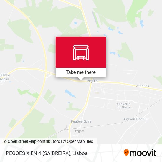 PEGÕES X EN 4 (SAIBREIRA) mapa