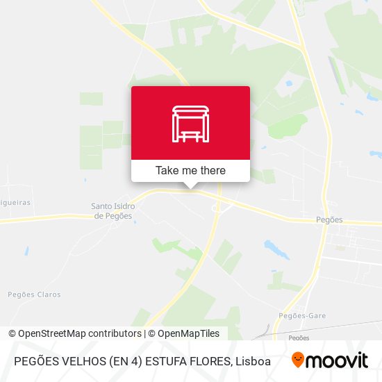 PEGÕES VELHOS (EN 4) ESTUFA FLORES mapa