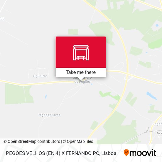 PEGÕES VELHOS (EN 4) X FERNANDO PÓ map