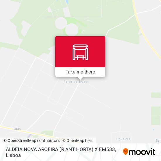 ALDEIA NOVA AROEIRA (R ANT HORTA) X EM533 map