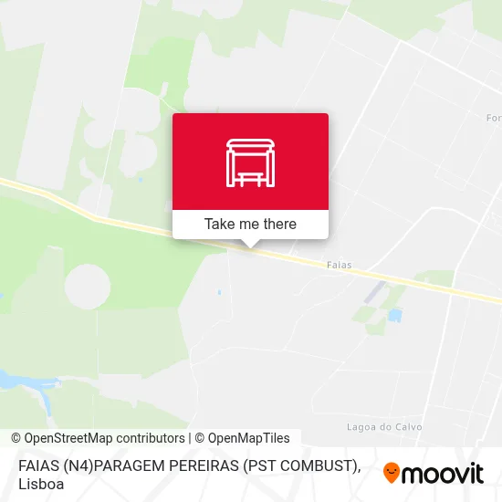 FAIAS (N4)PARAGEM PEREIRAS (PST COMBUST) map