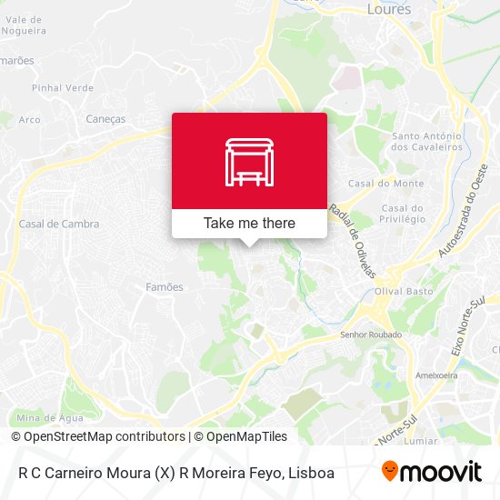 R C Carneiro Moura (X) R Moreira Feyo map