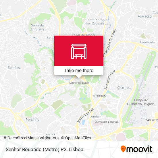 Senhor Roubado (Metro) P2 mapa