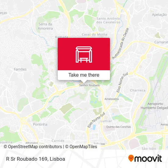 R Sr Roubado 169 map