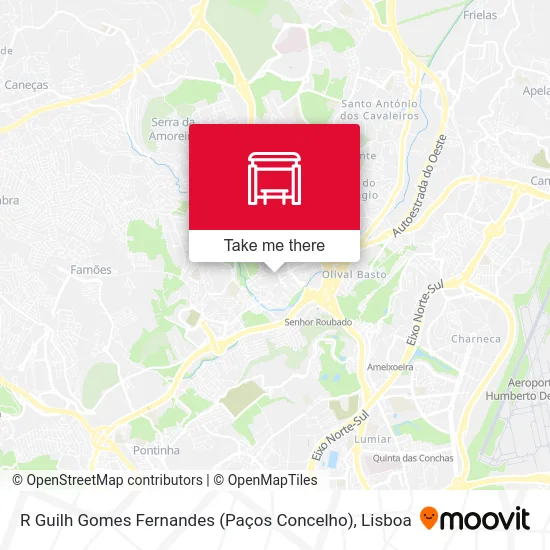 R Guilh Gomes Fernandes (Paços Concelho) map