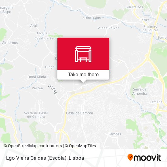 Lgo Vieira Caldas (Escola) mapa