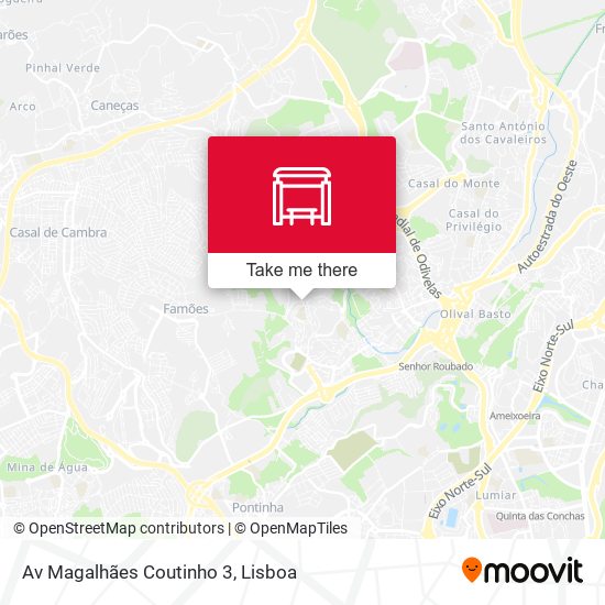 Av Magalhães Coutinho 3 mapa
