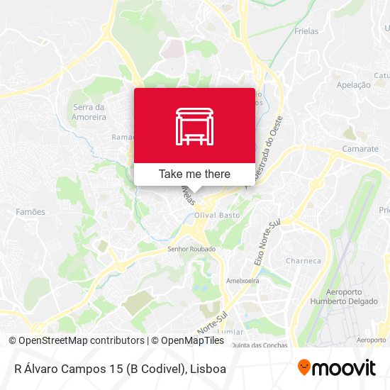 R Álvaro Campos 15 (B Codivel) map