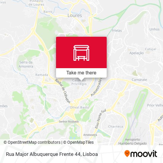 Rua Major Albuquerque Frente 44 map
