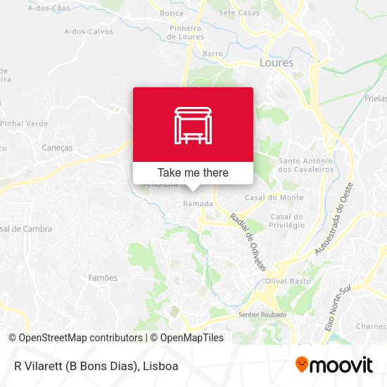 R Vilarett (B Bons Dias) mapa