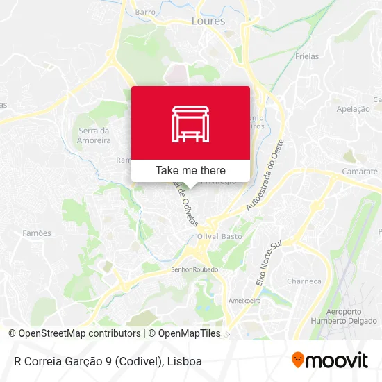 R Correia Garção 9 (Codivel) map