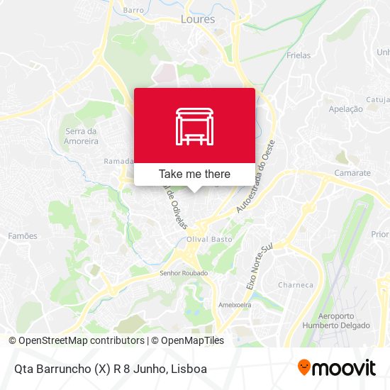 Qta Barruncho (X) R 8 Junho mapa