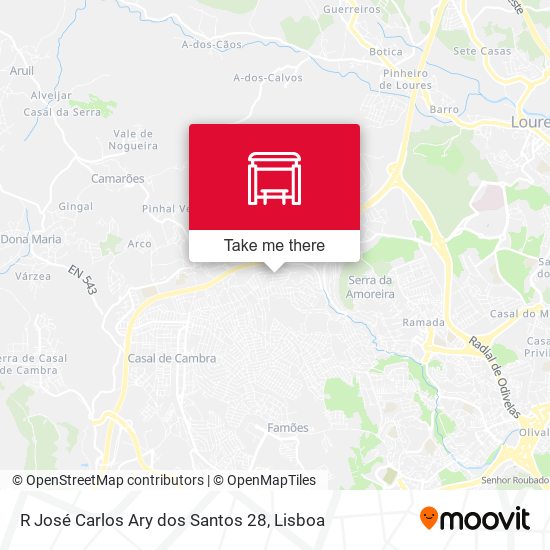 R José Carlos Ary dos Santos 28 map