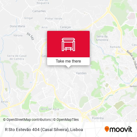 R Sto Estevão 404 (Casal Silveira) map