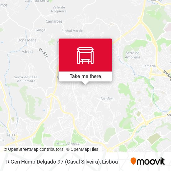 R Gen Humb Delgado 97 (Casal Silveira) map