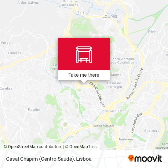 Casal Chapim (Centro Saúde) map