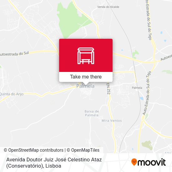 Avenida Doutor Juiz José Celestino Ataz (Conservatório) mapa