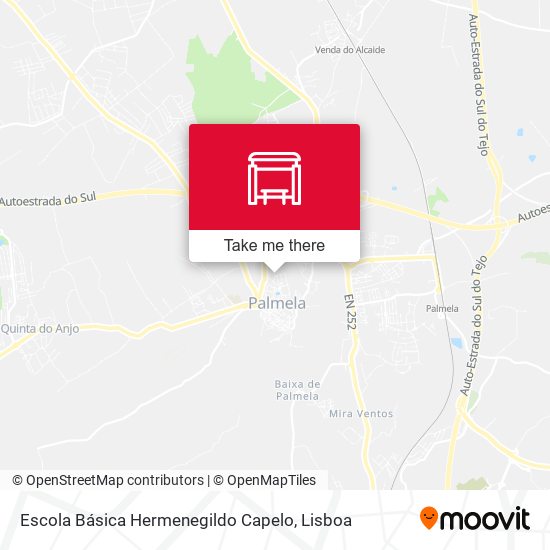 Escola Básica Hermenegildo Capelo map
