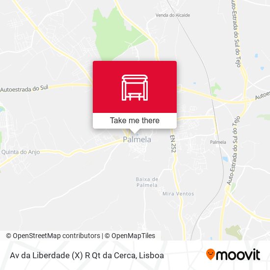 Av da Liberdade (X) R Qt da Cerca map