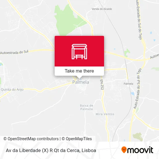 Av da Liberdade (X) R Qt da Cerca map