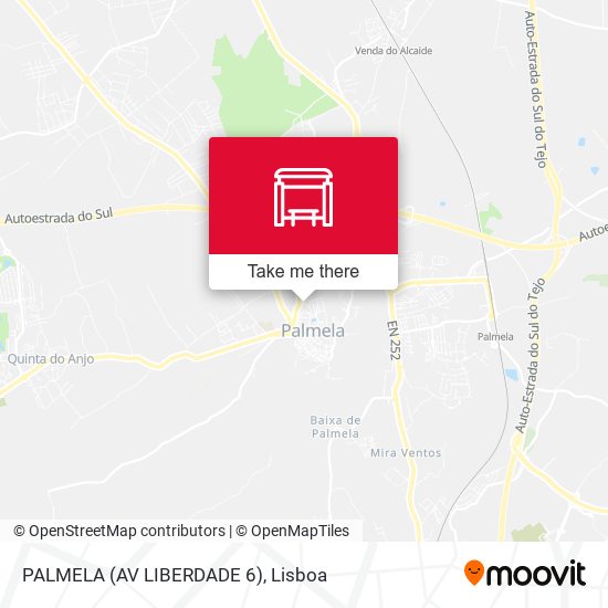 PALMELA (AV LIBERDADE 6) mapa