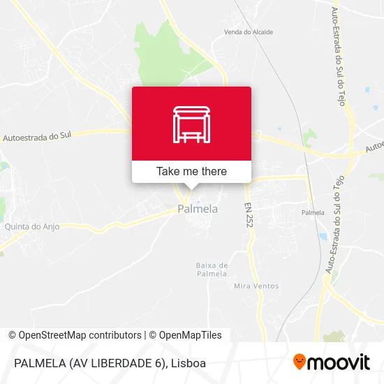PALMELA (AV LIBERDADE 6) map