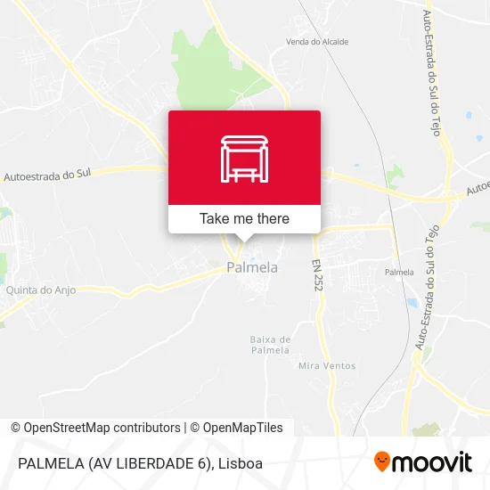 PALMELA (AV LIBERDADE 6) map