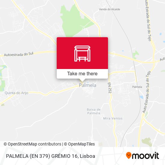 PALMELA (EN 379) GRÉMIO 16 mapa