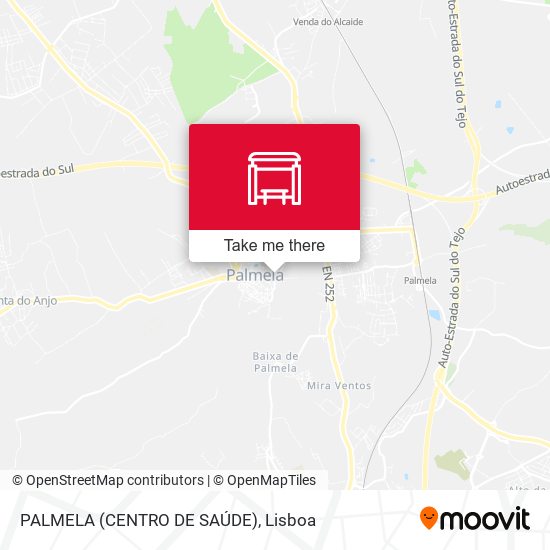 PALMELA (CENTRO DE SAÚDE) map