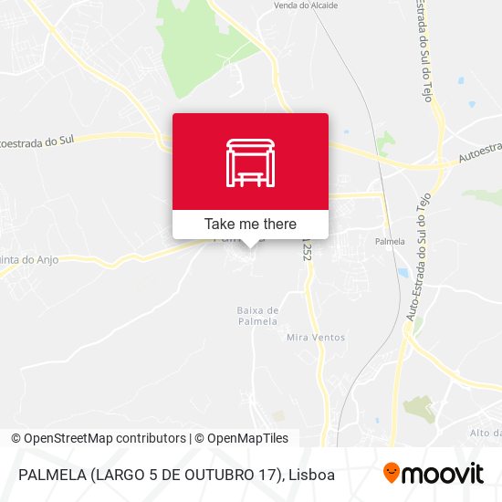PALMELA (LARGO 5 DE OUTUBRO 17) map