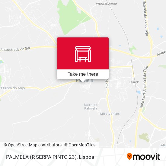 PALMELA (R SERPA PINTO 23) mapa