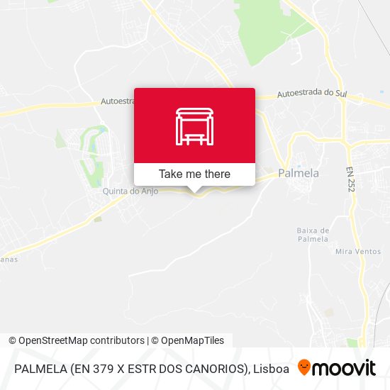 PALMELA (EN 379 X ESTR DOS CANORIOS) map